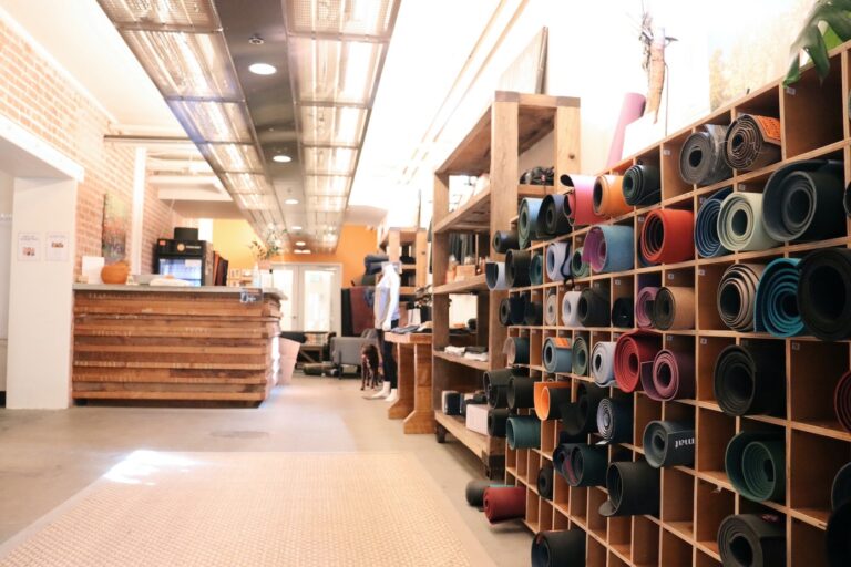 Baptiste Yoga Studio Lobby