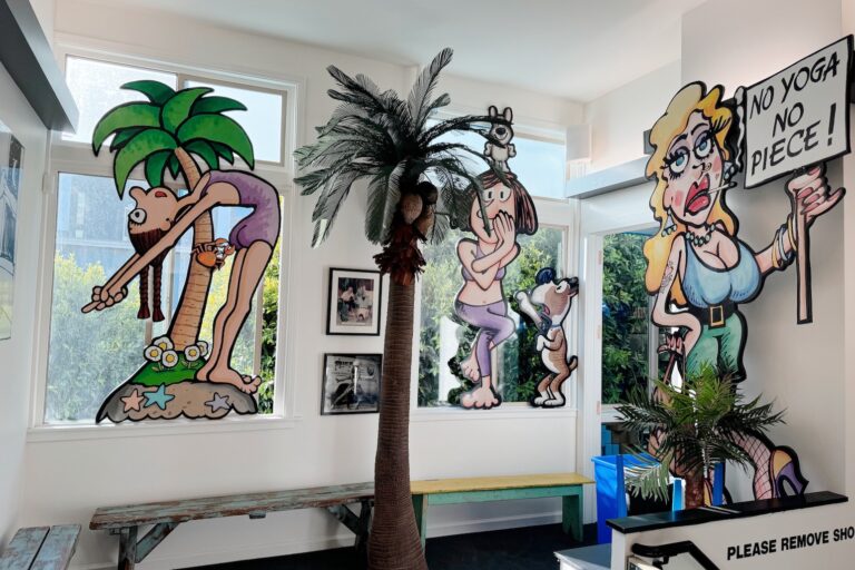 Funky Door Yoga lobby