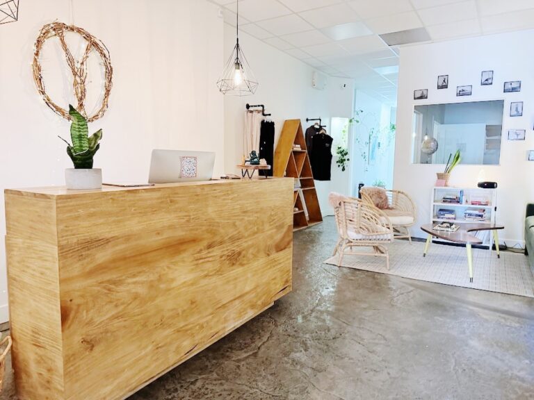 Our Yoga Space front desk