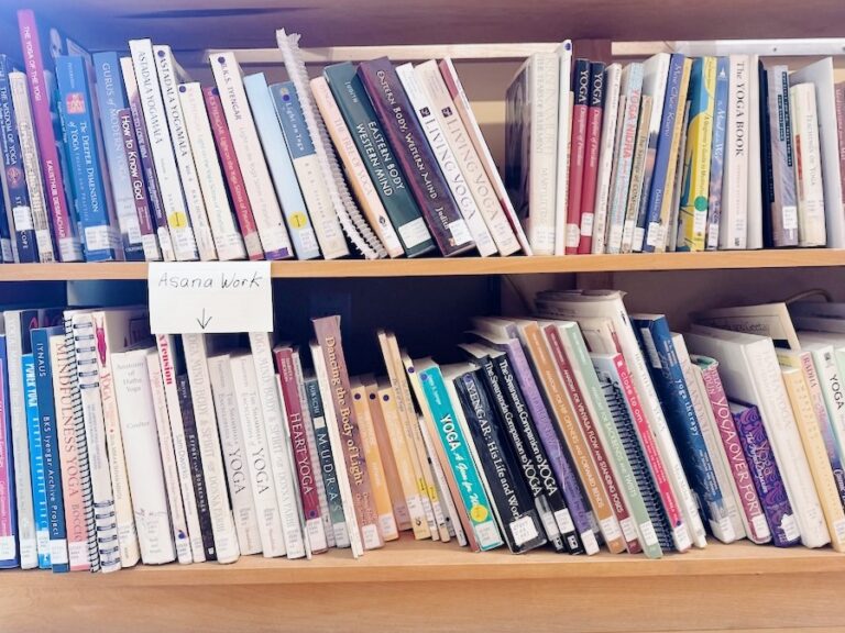 Kelowna Yoga House - yoga book library