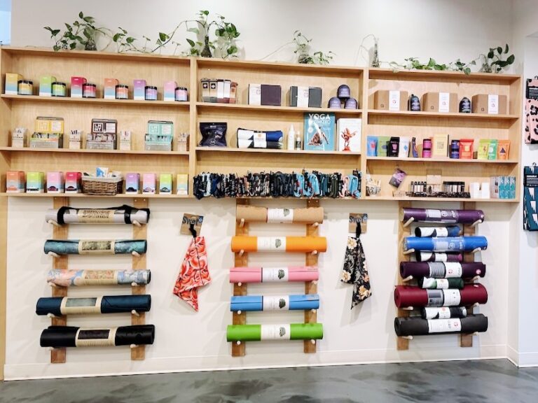 Pranify Yoga Kelowna - retail area