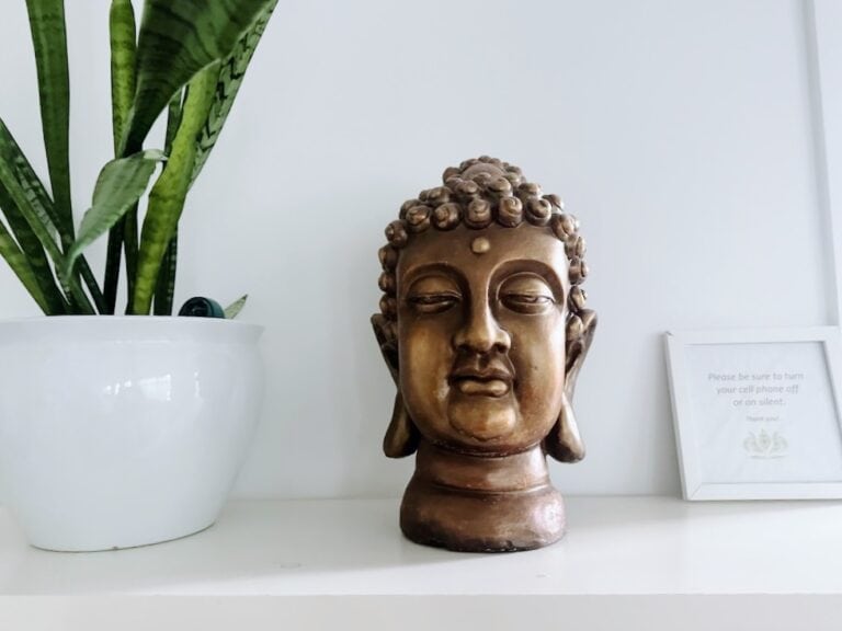 The Pad Studios - buddha head decor