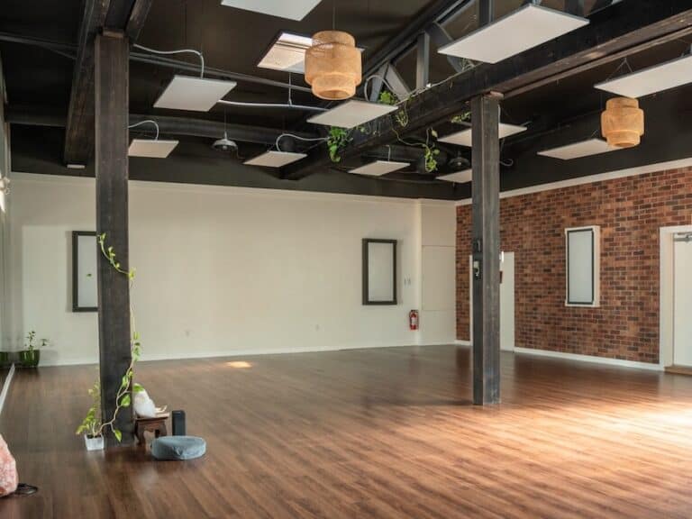 Our Yoga Space - studio room