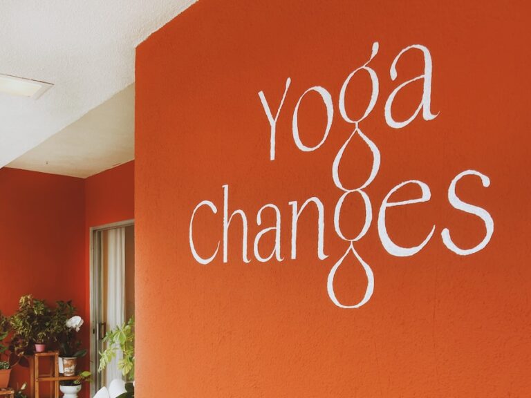 Yoga Changes Santa Monica - outside sign